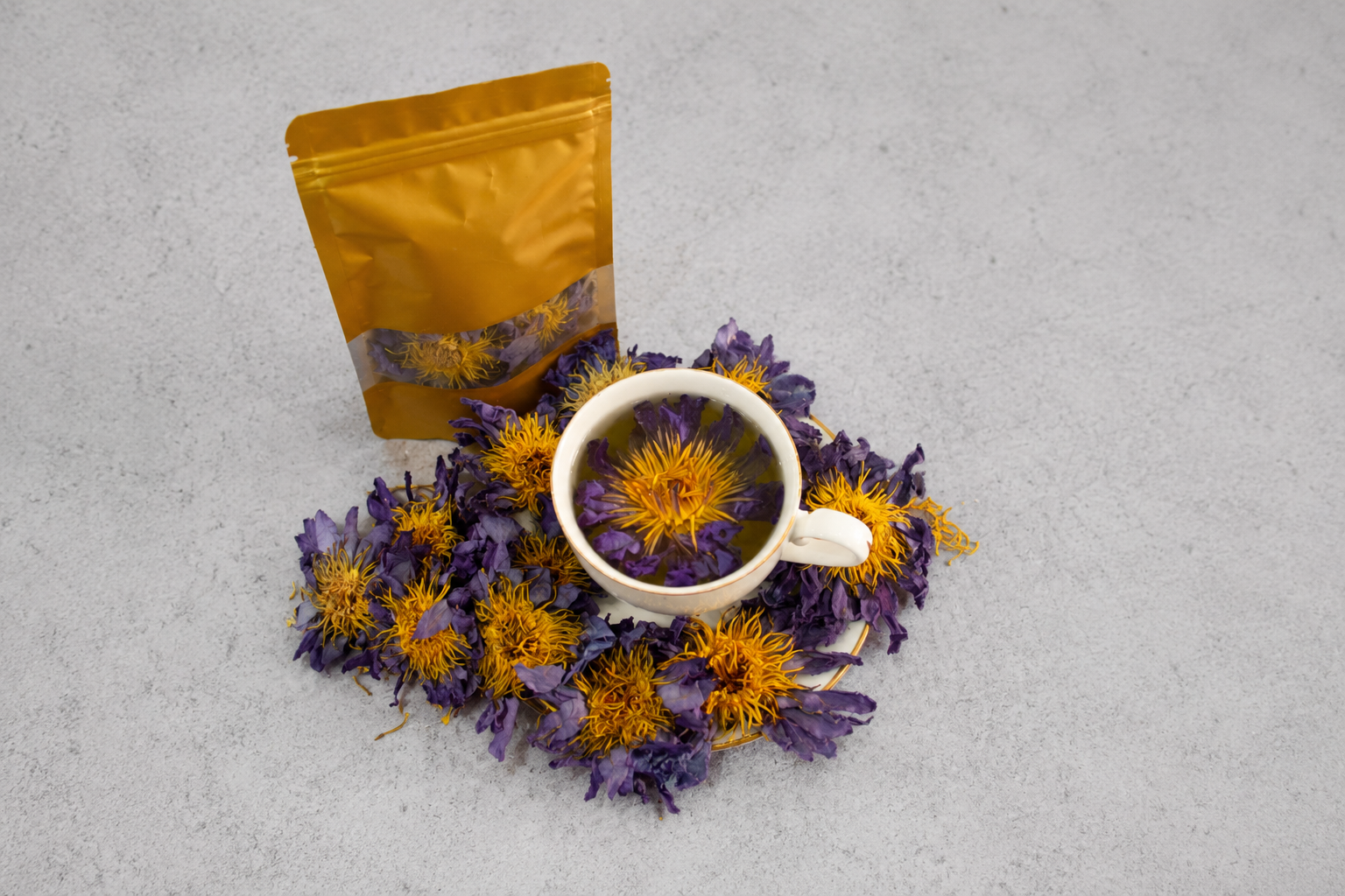 Blue lotus dried flower